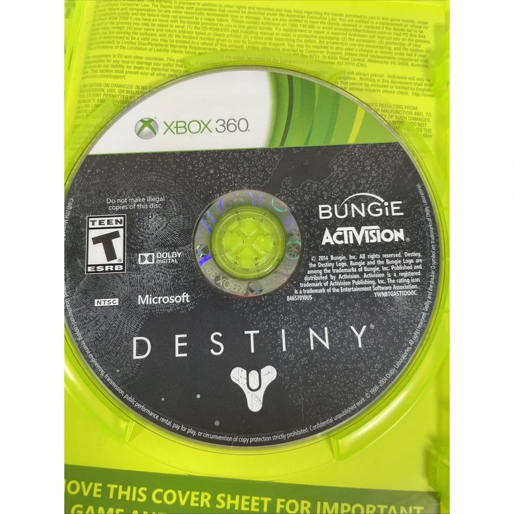 Destiny Xbox 360 Complete - Very‎ Good